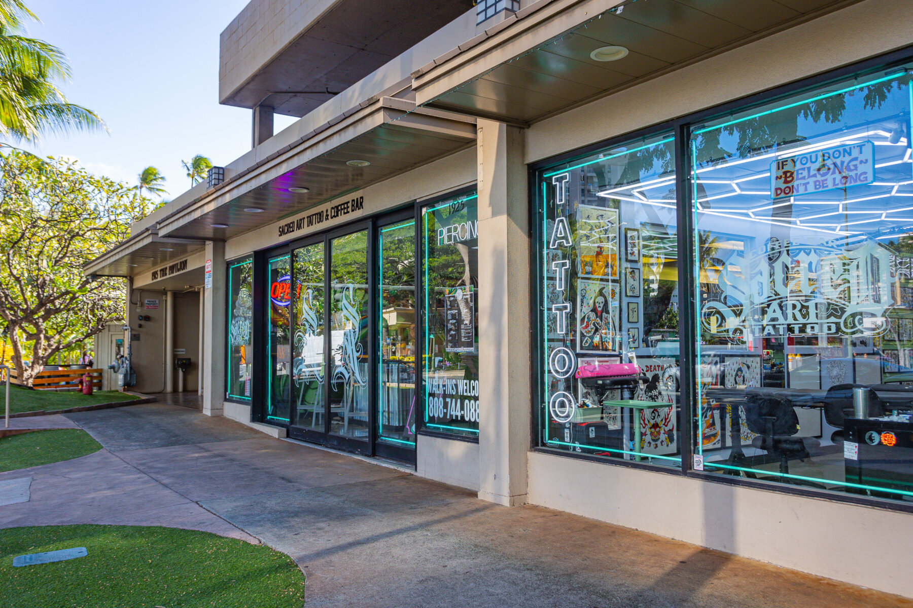 Sacred Art Tattoo and Coffee Bar — tattoo shop in Honolulu, HI — photo 1